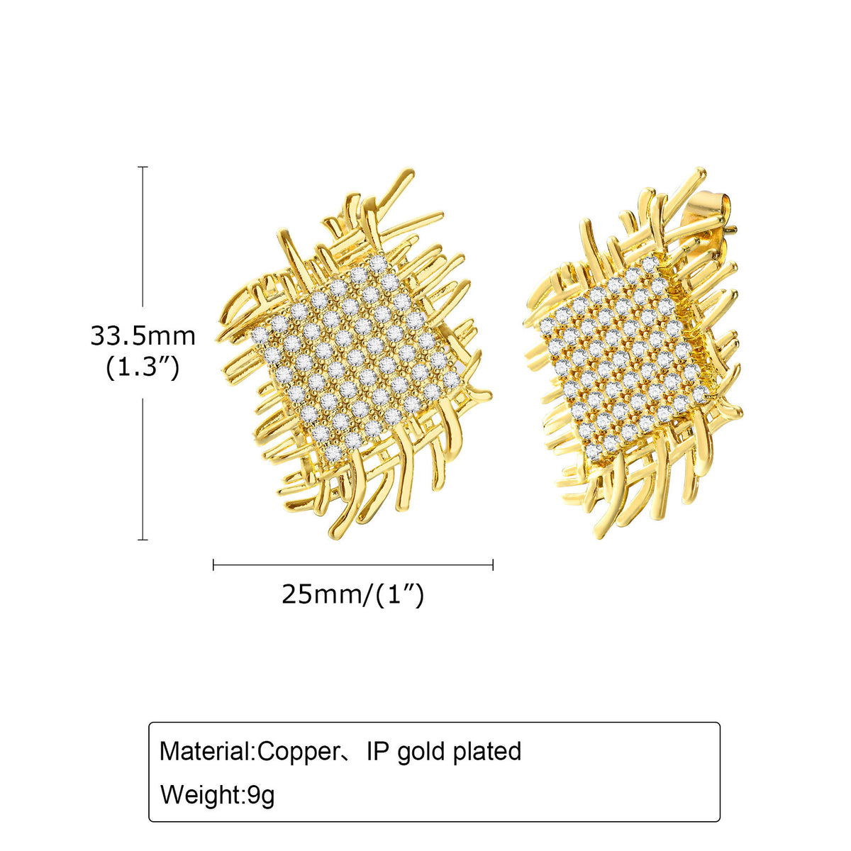 Zircon Earrings