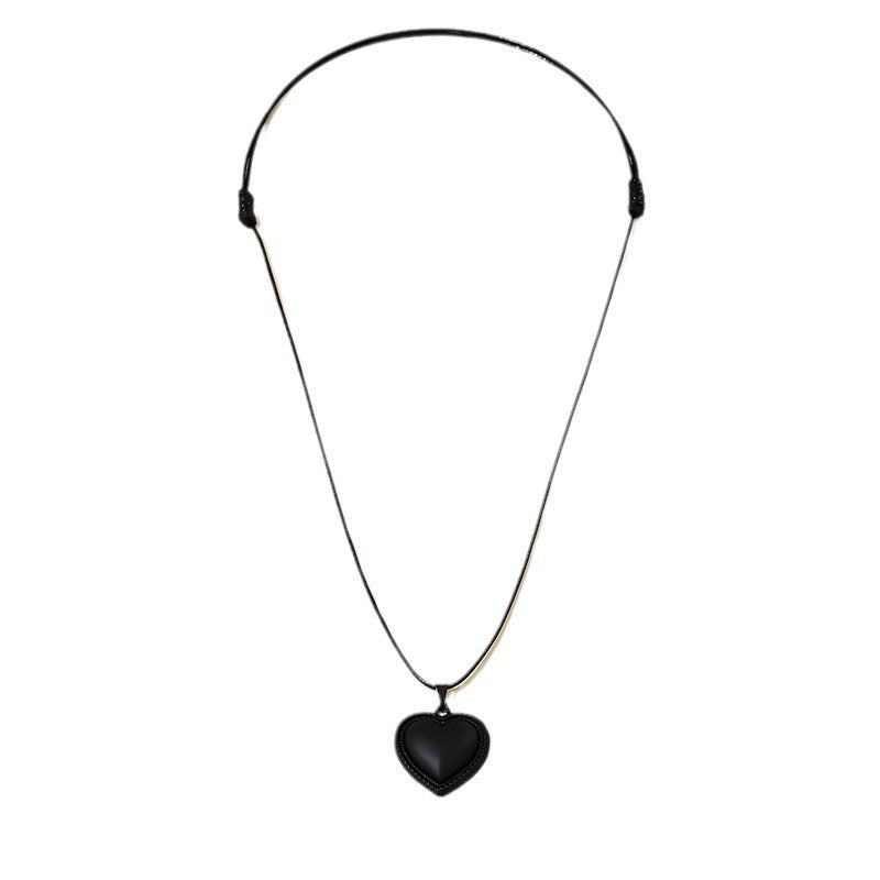 European and American Style Adjustable Hemp Rope Necklace for Trendy Women