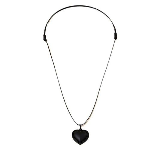 European and American Style Adjustable Hemp Rope Necklace for Trendy Women