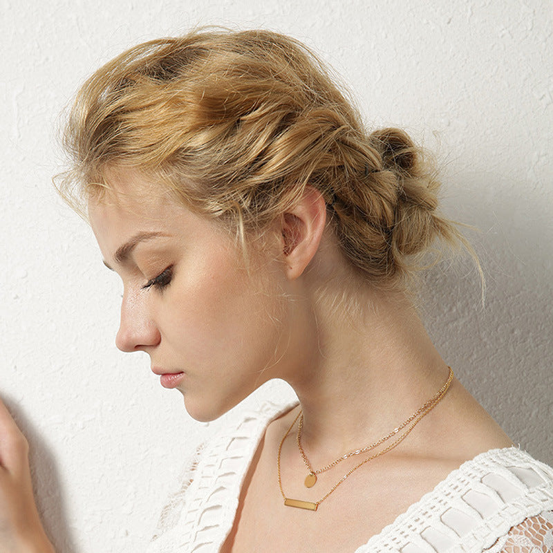 European And American Jewelry Wholesale Stainless Steel Necklace