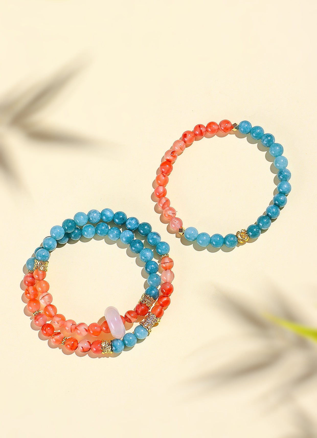 Planderful Fortune's Favor Bracelet – Fresh and Sweet Chalcedony Agate Design