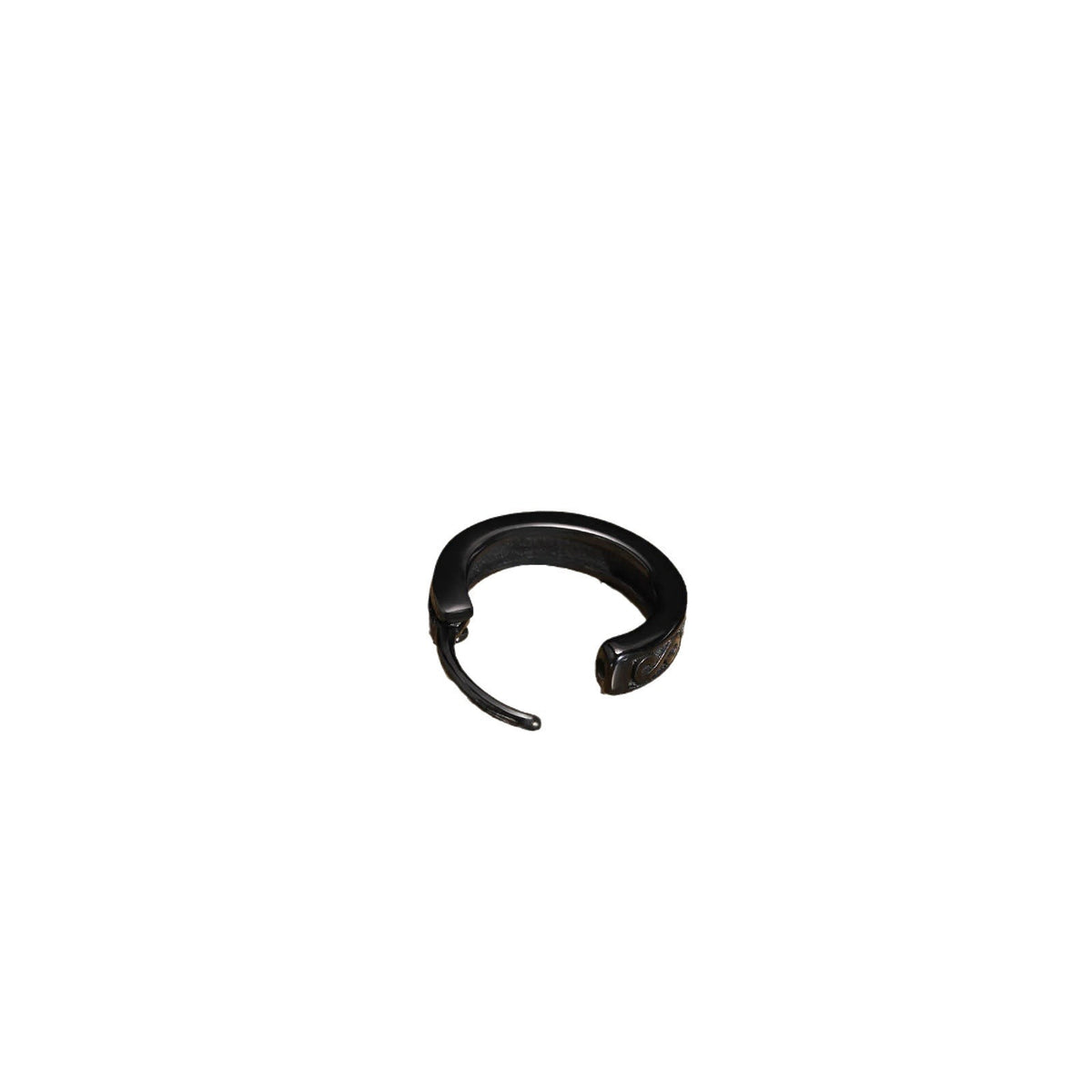 Single Earrings — Black or Silver