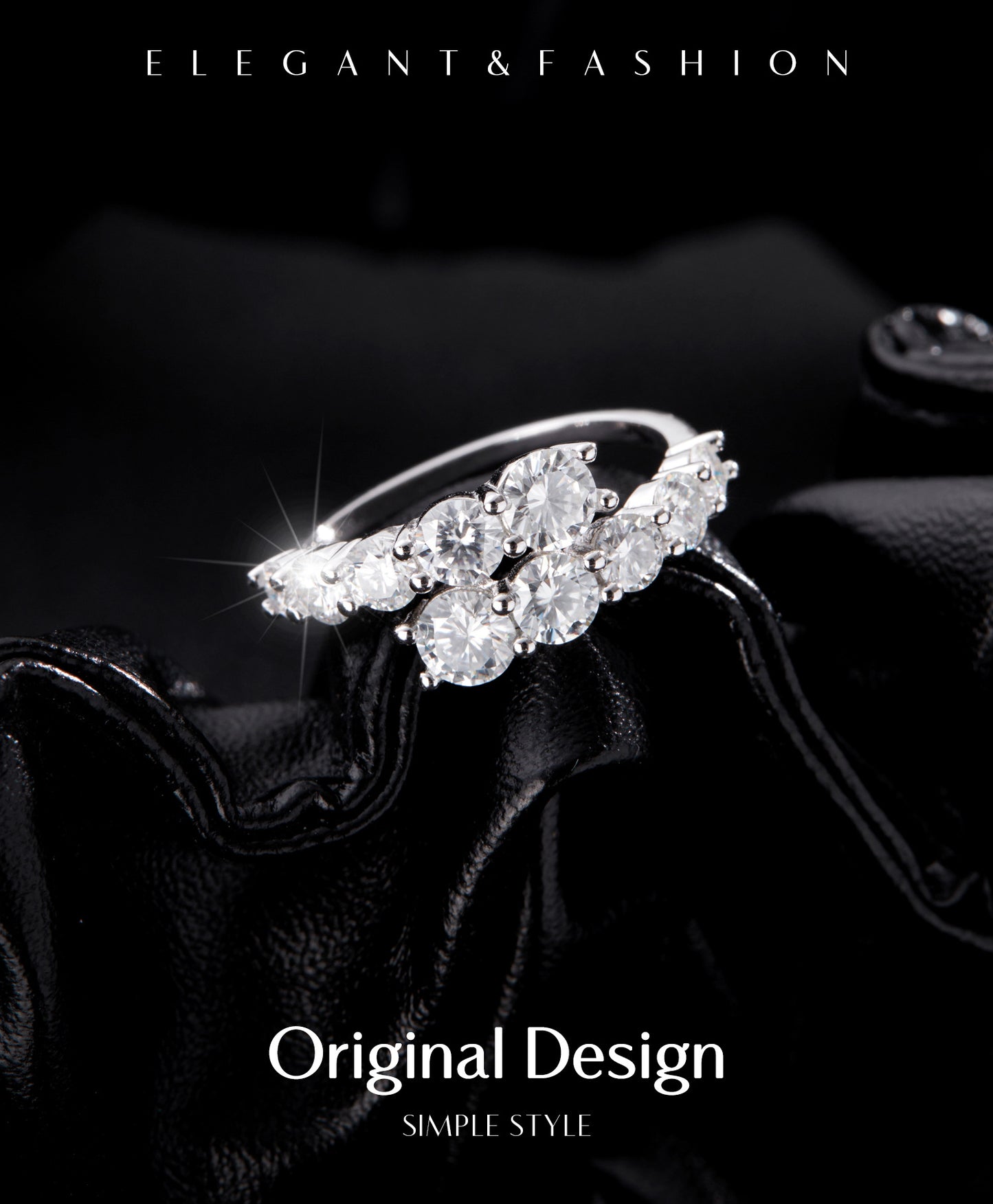 Planderful Everyday Genie Ring – Elegant Zircon Stacked Design
