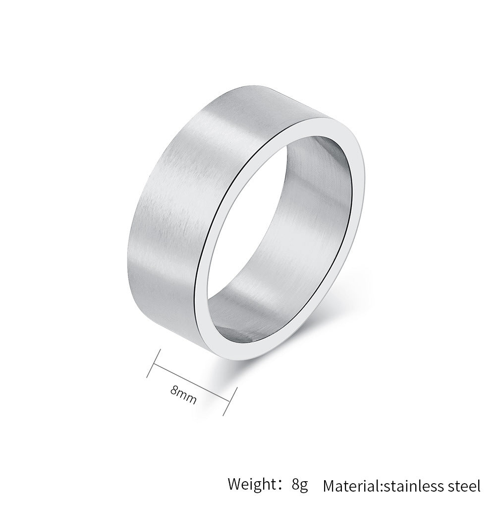 Steel Ring - Vintage Everyday Wear