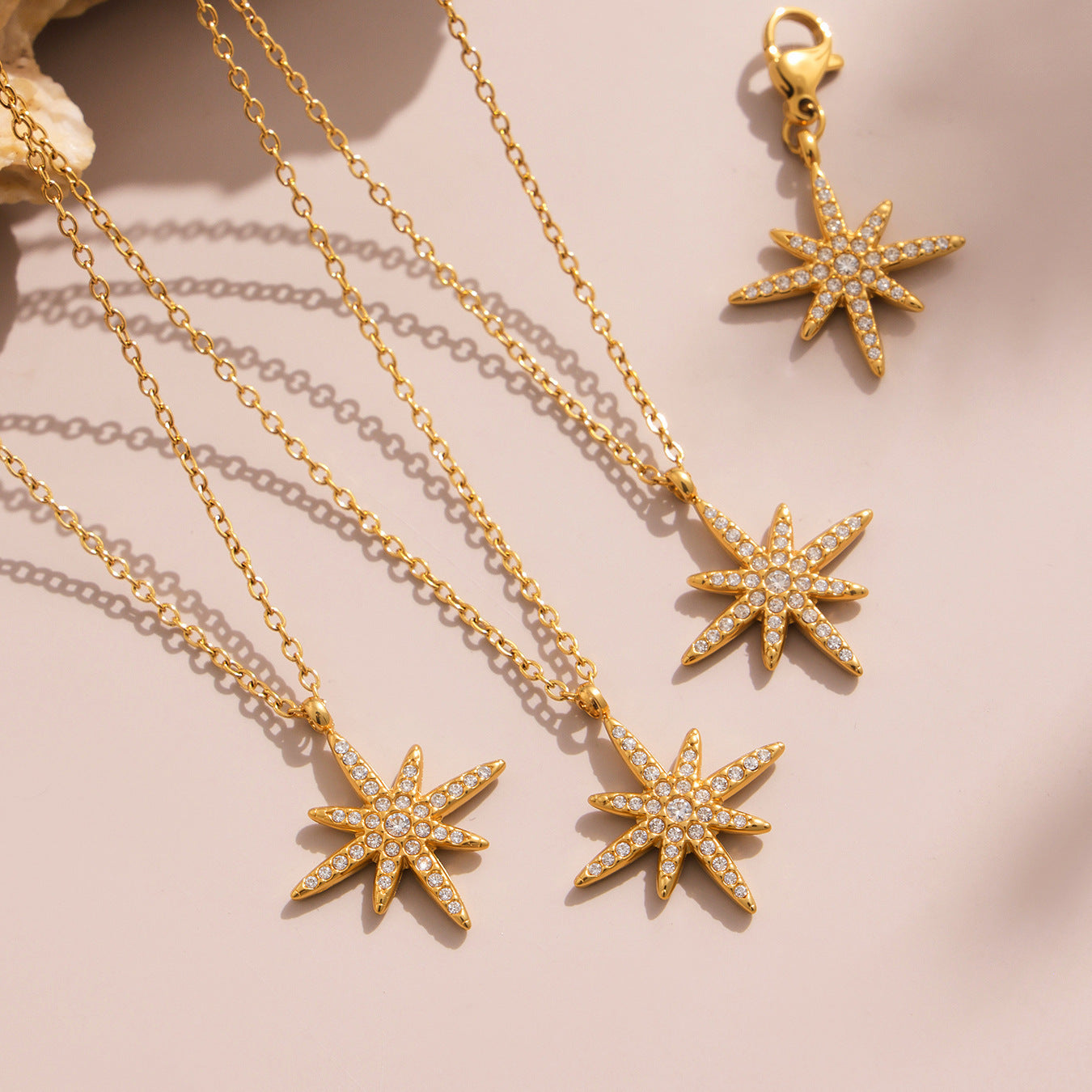 Planderful Tassel Zircon Clavicle Necklace Versatile Women