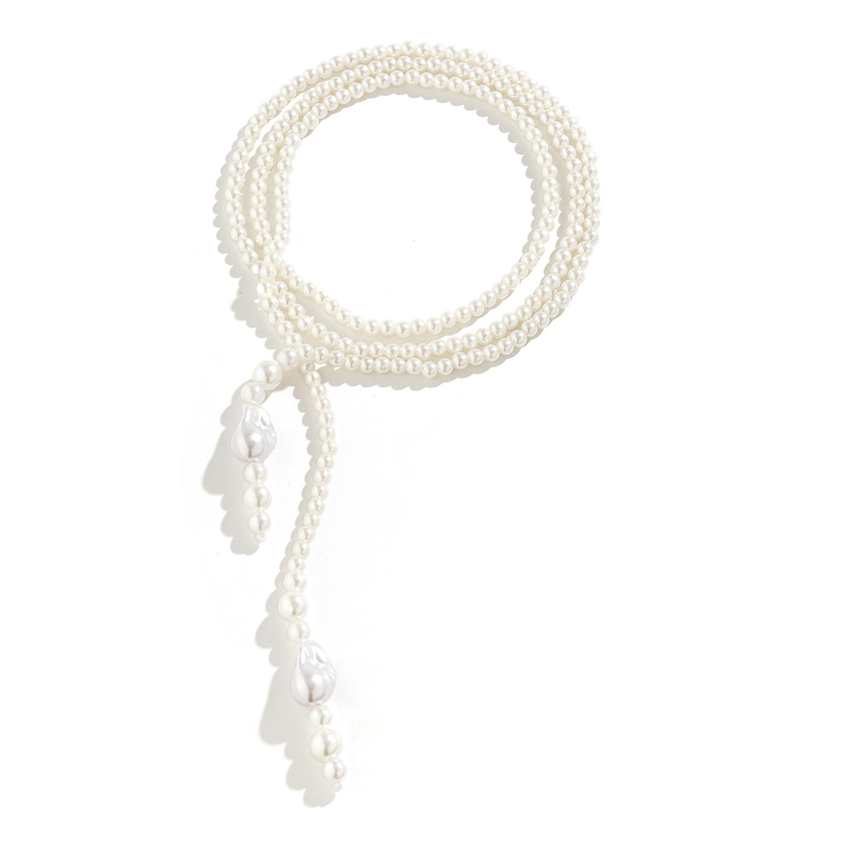 Exquisite Baroque Pearl Necklace with Multi-Layer Design for Fashionable Women