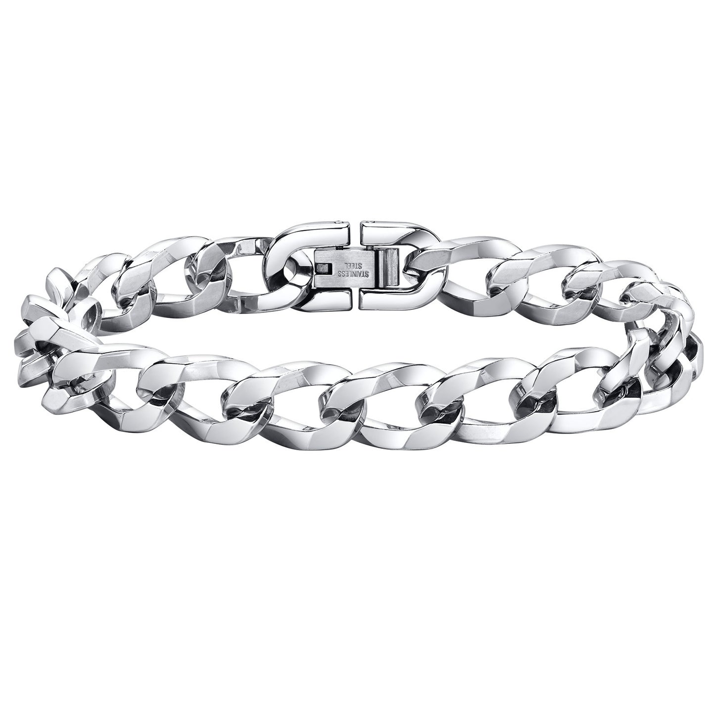 Stainless Steel Irregular Bracelet Men's Personality Hip Hop Jewelry