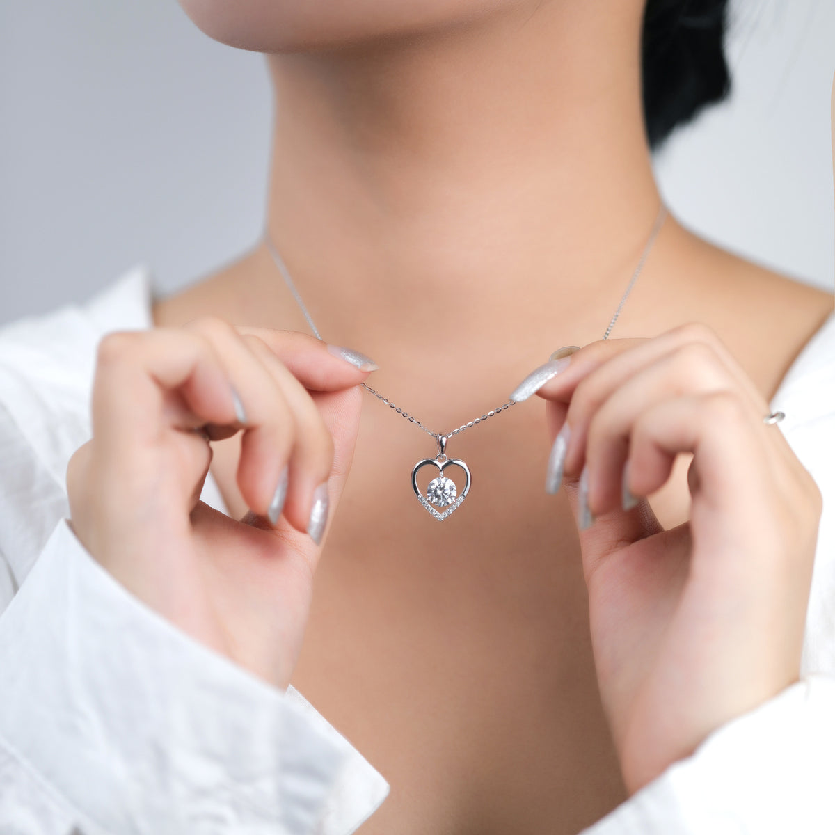 Heart Have S925 Sterling Silver Women's Pendant Necklace