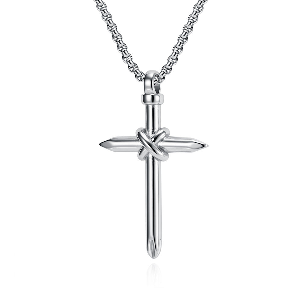Stainless Steel Cross Necklace