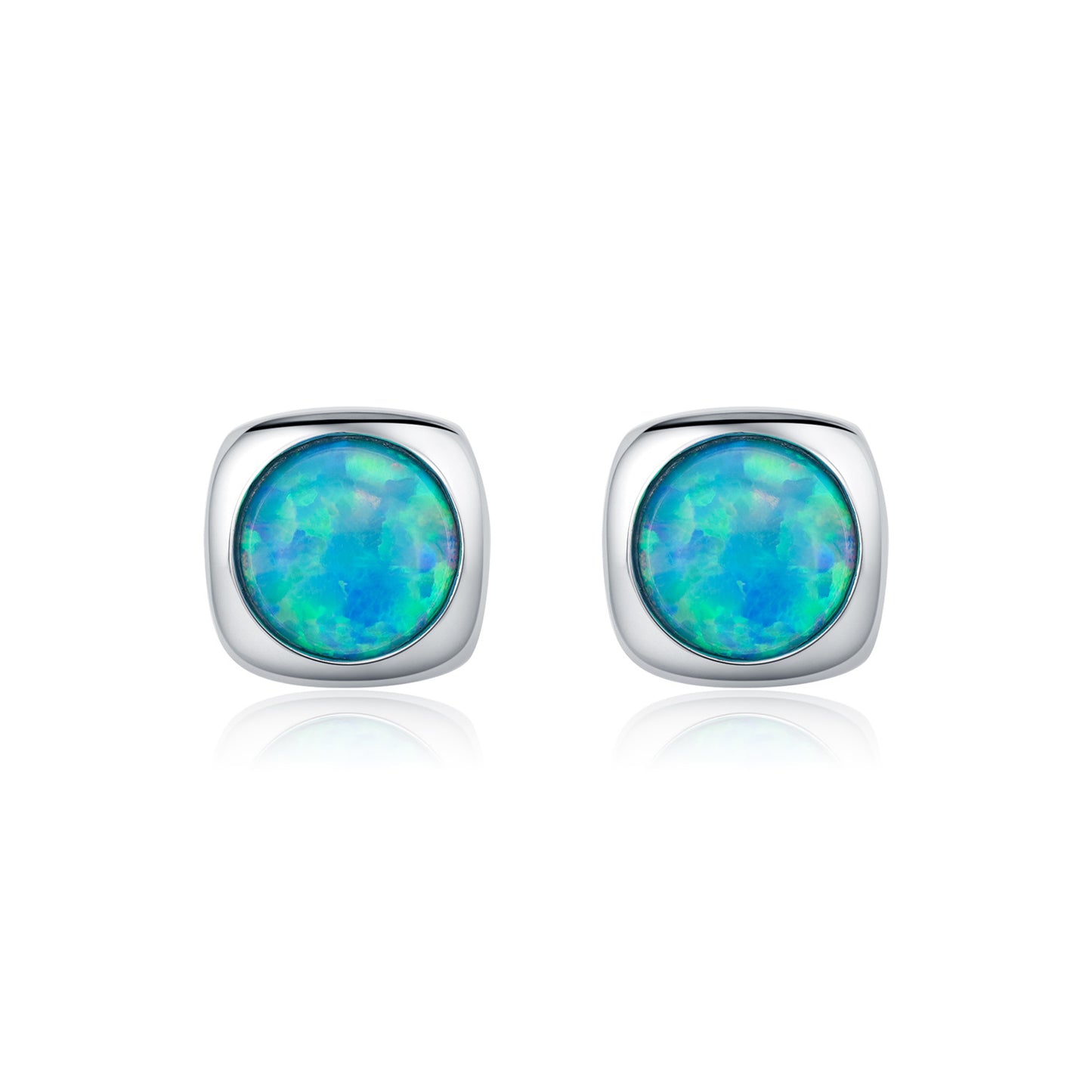 Planderful Everyday Genie Opal Stud Earrings – High-End Rock Sugar Design