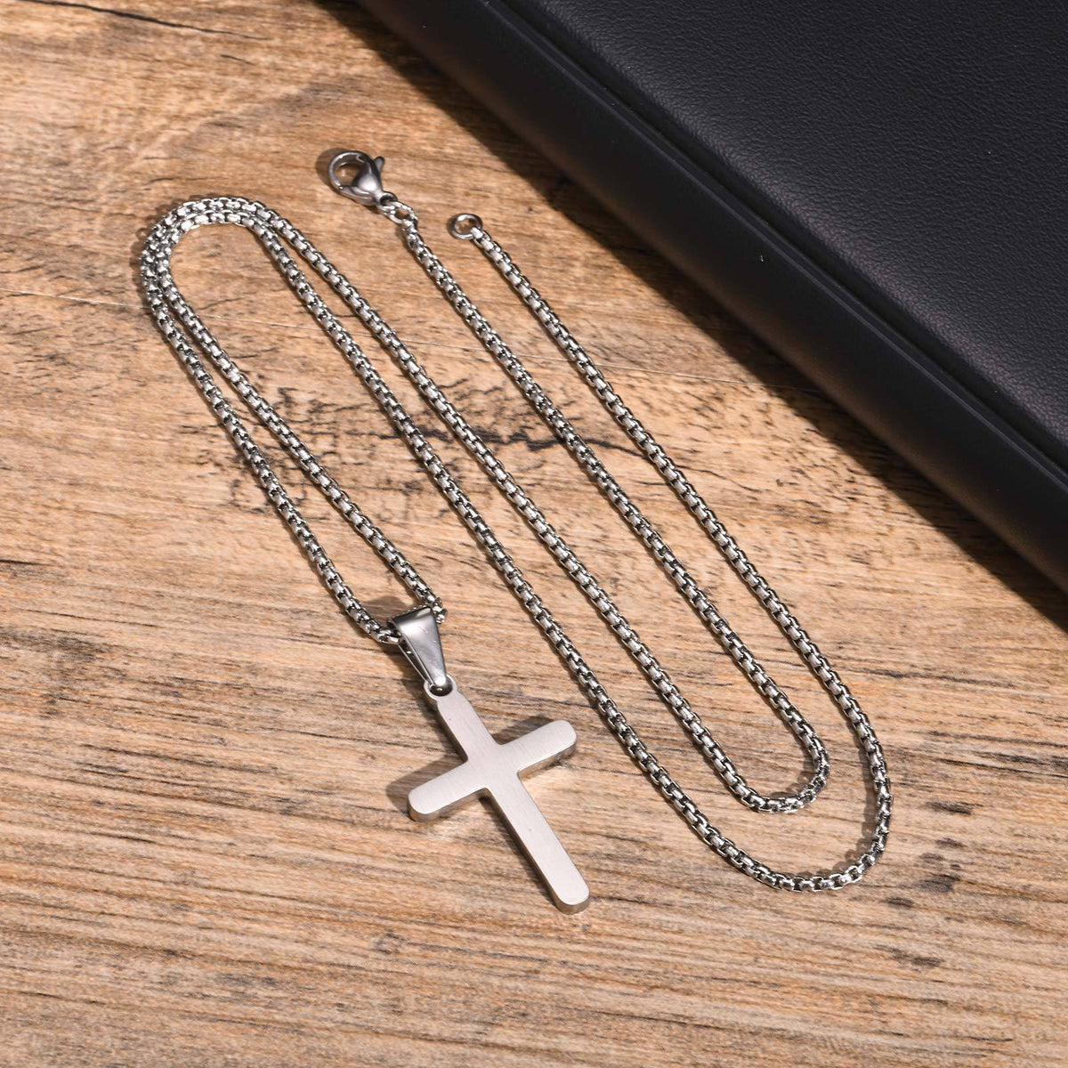 Cross Stainless Steel Necklace for Men