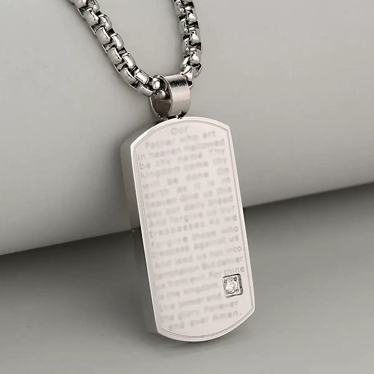 Punk Sale Stainless Steel Men's Pendant Necklace