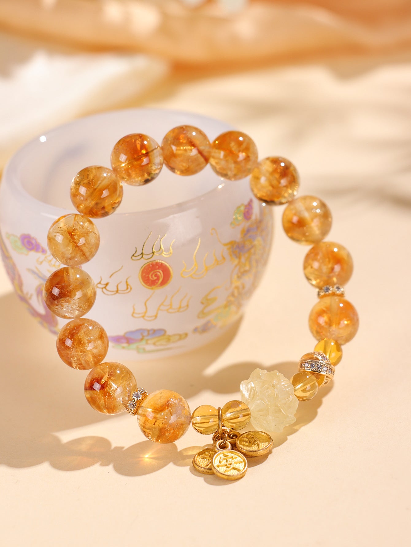 Planderful Fortune's Favor Bracelet – Elegant Crystal Beaded Design