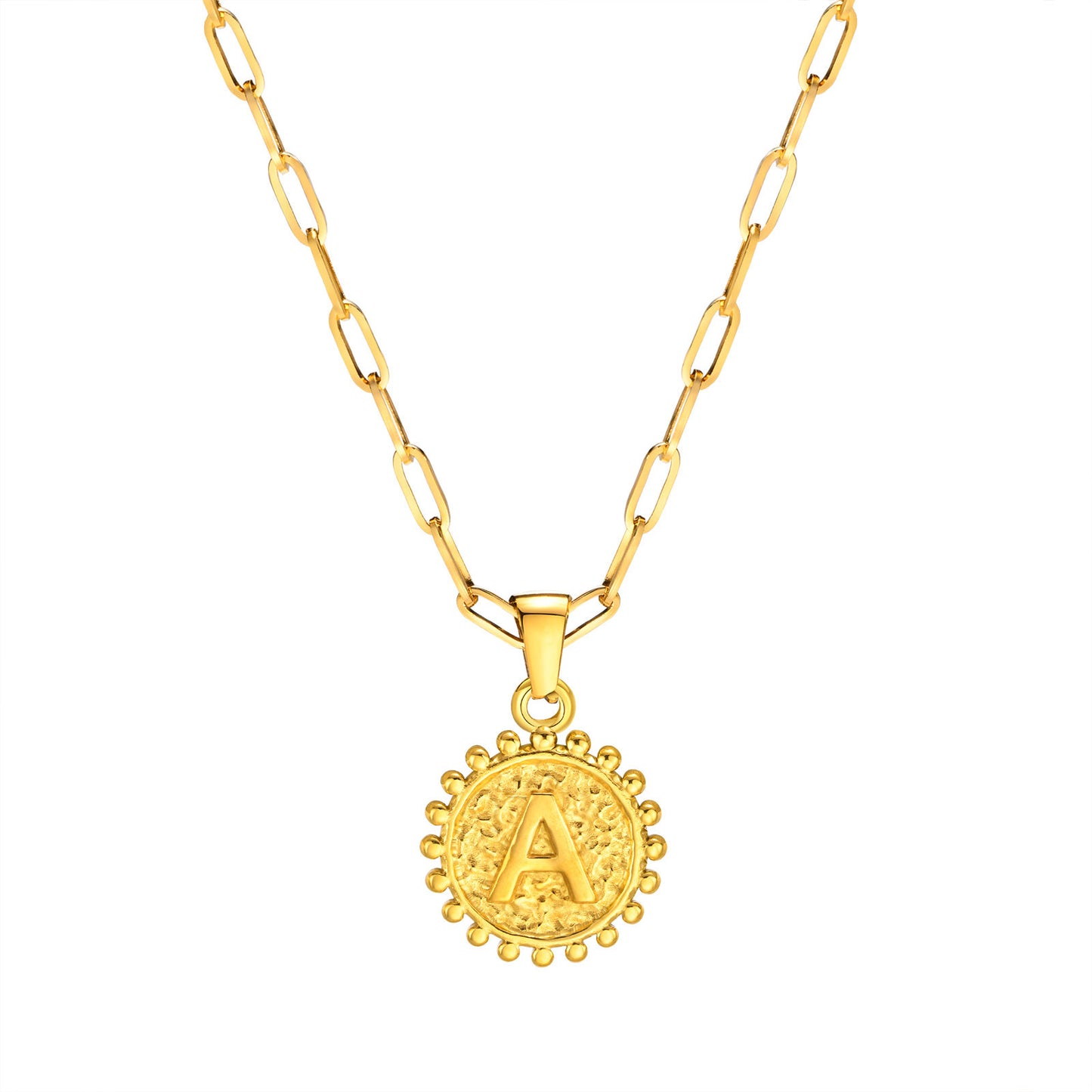 Cross-Border 26-Letter Pendant Necklace Wholesale Women’s Jewelry