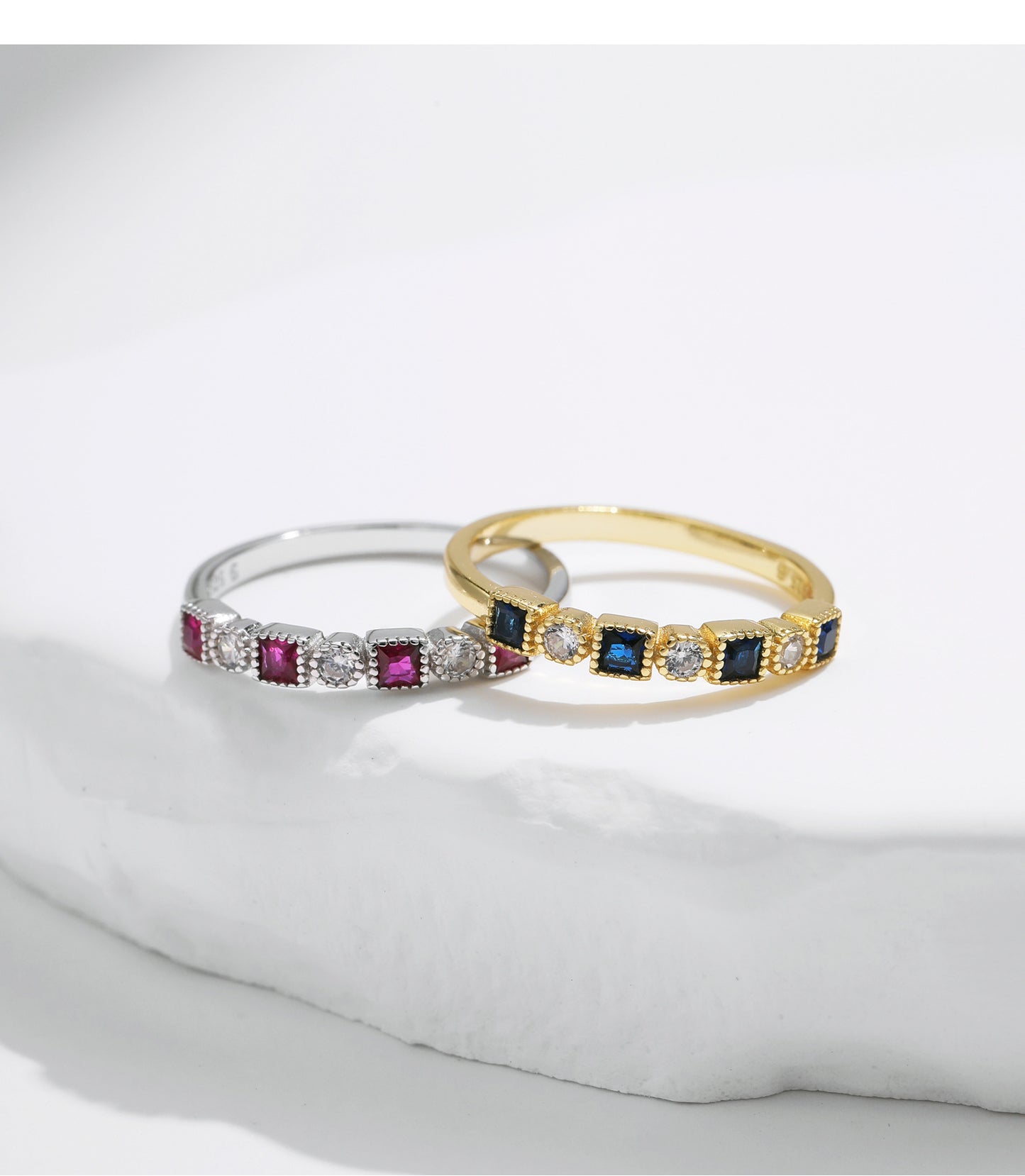 Planderful Gala Fireworks Ring – Premium Sterling Silver with Elegant Zircon