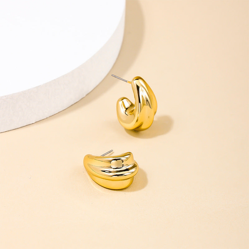 Sweet Vienna Verve Metal Earrings