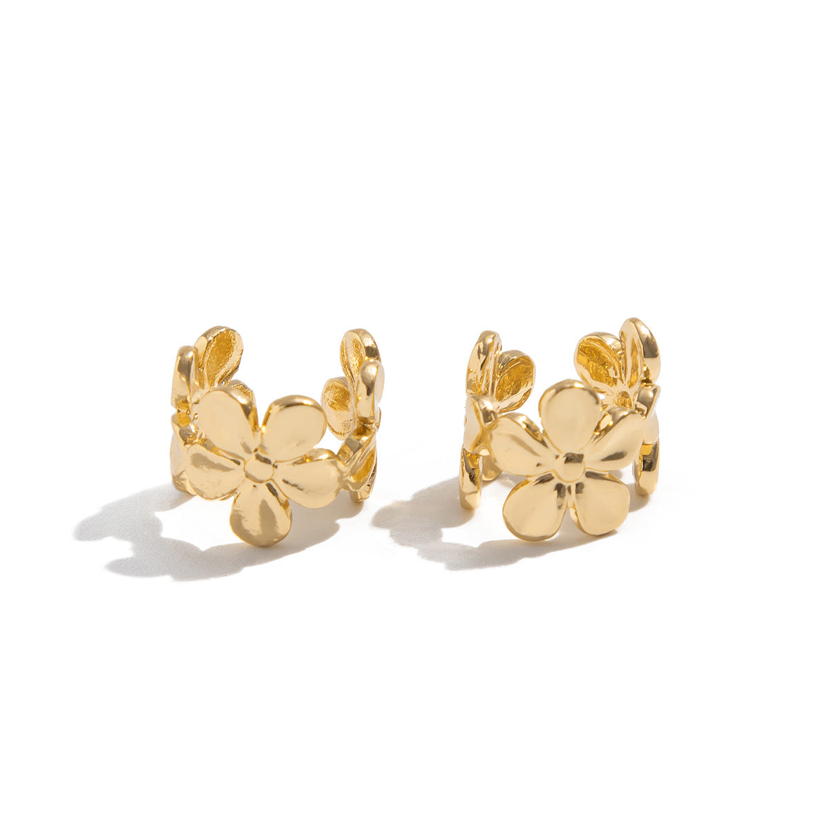 Planderful Vienna Verve Earrings – Versatile No Piercing Flower Design