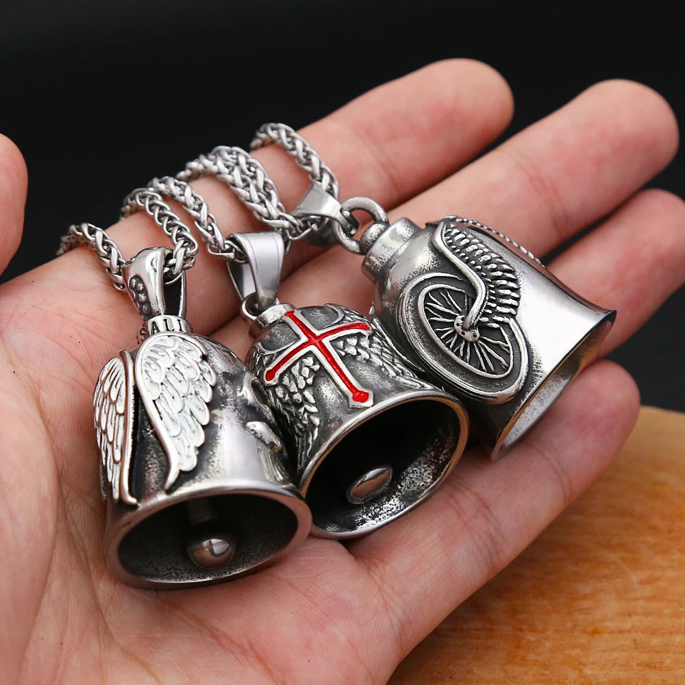 Vintage Viking Stainless Steel Men's Pendant Necklace