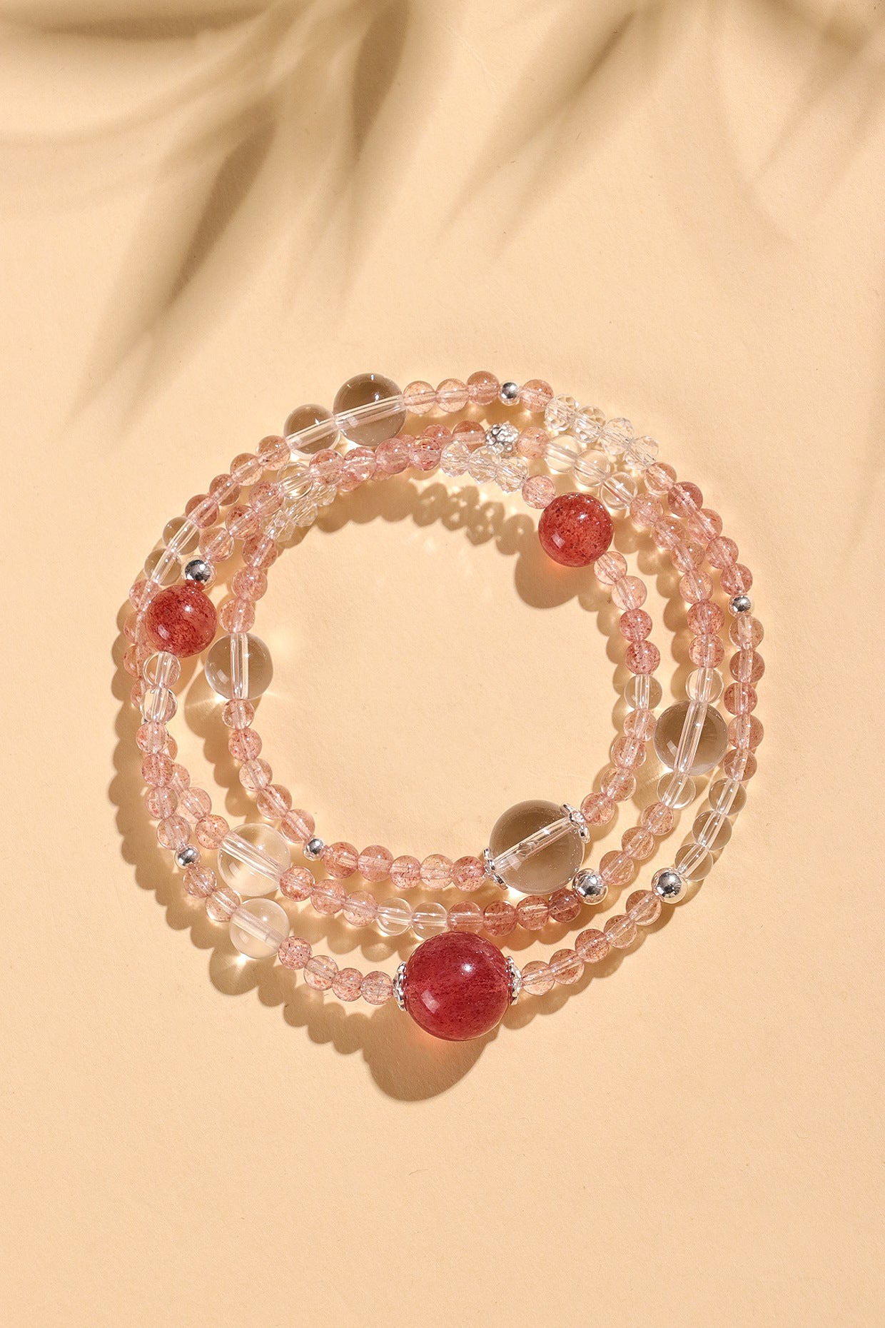 Planderful Fortune's Favor Bracelet – Fresh and Sweet Strawberry Crystal Design