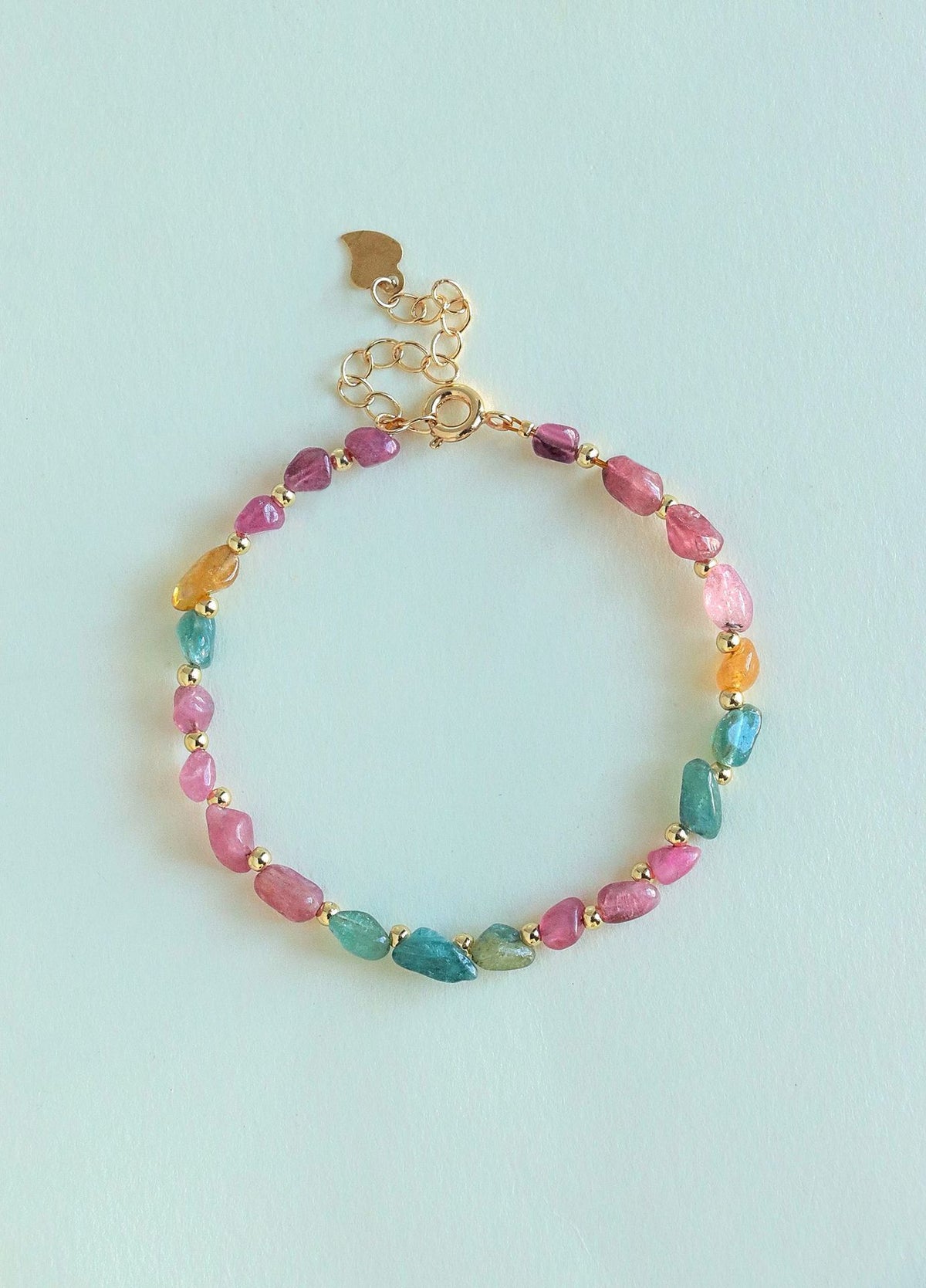 Freshwater Pearl Tourmaline Pearl Bracelet