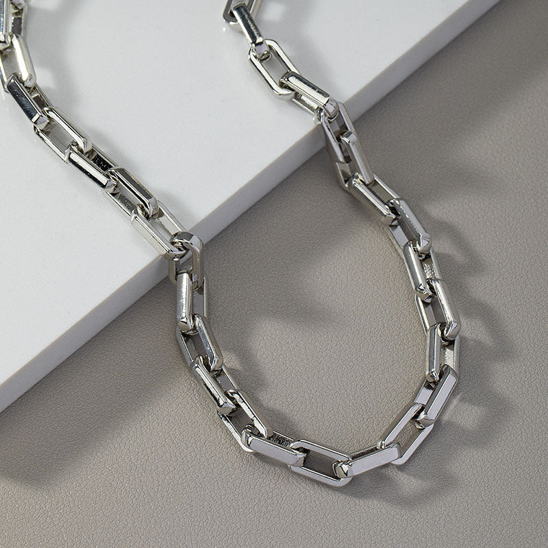 Bold Chain Statement Necklace for Men - Vienna Verve Collection