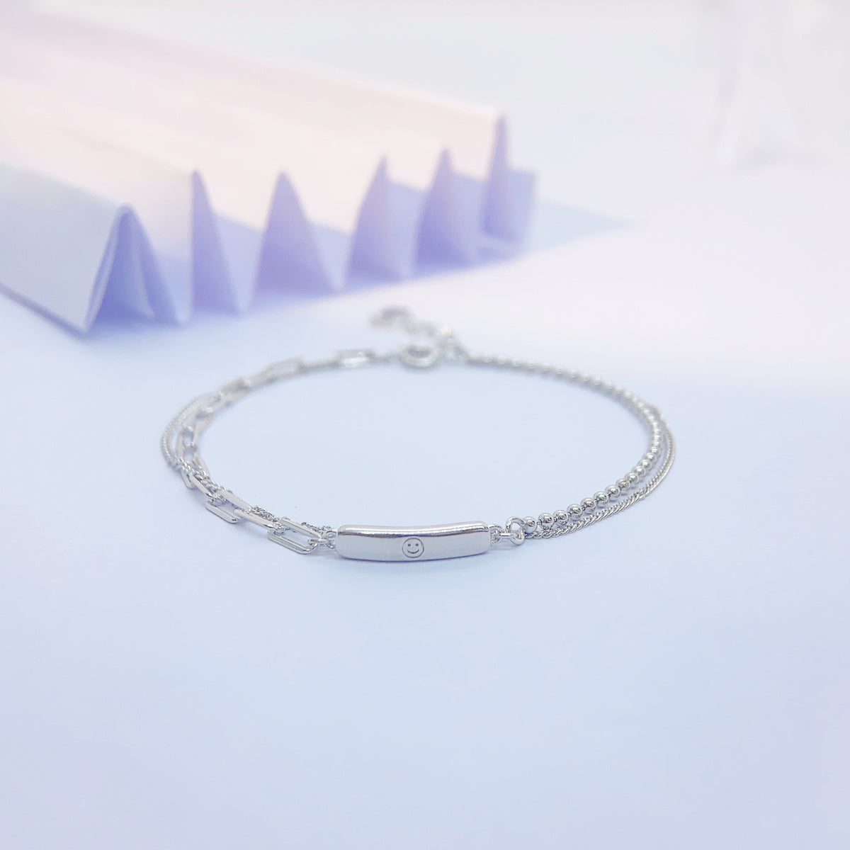 Korean Version 925 Sterling Silver Bracelet