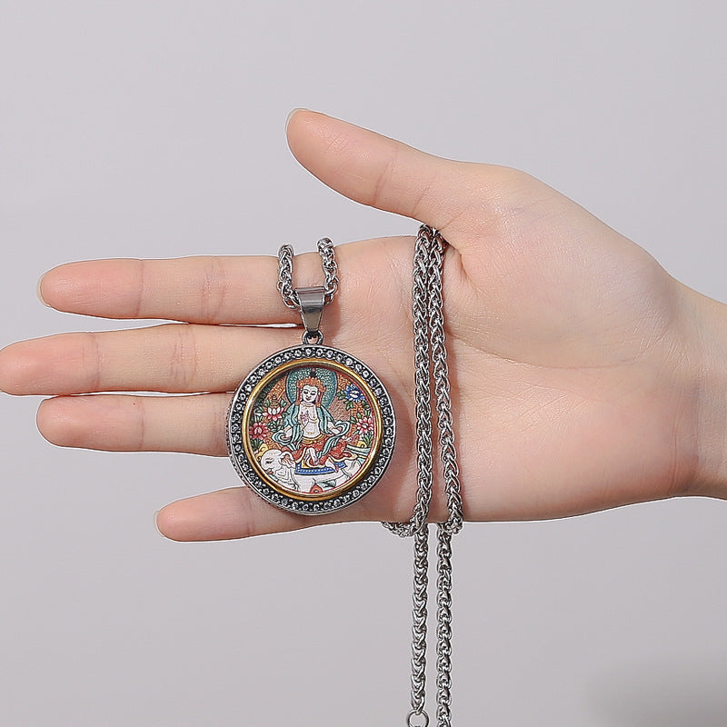 Zircon Necklace – Vintage Zodiac Sign Jewelry