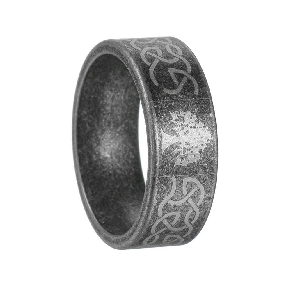 Tree Of Life Viking Ring Planderful Stainless Steel Unisex Jewelry For Protection Symbol