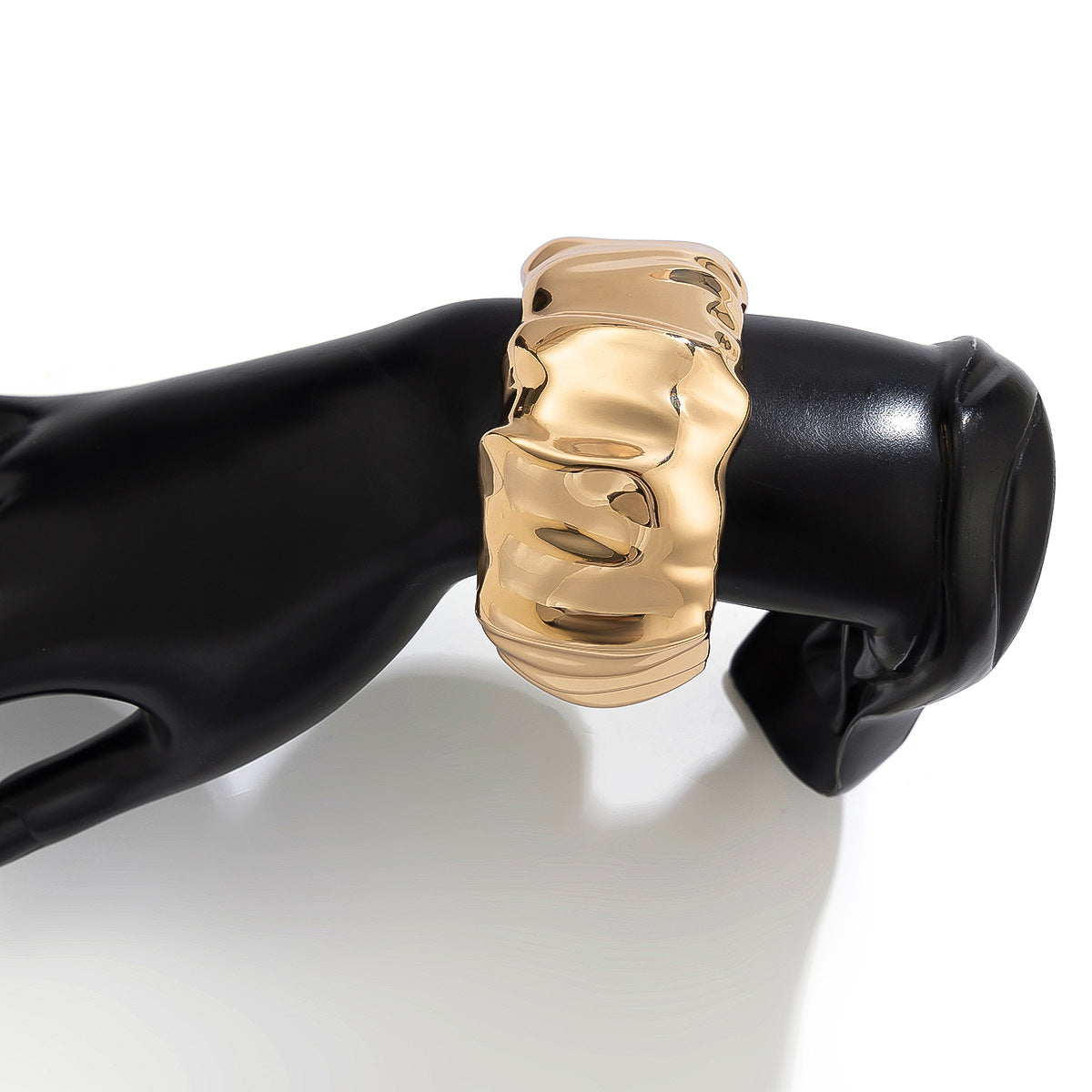 Planderful Open Metal Bracelet Vienna Verve Bold Industrial Style For Fashion Forward Women
