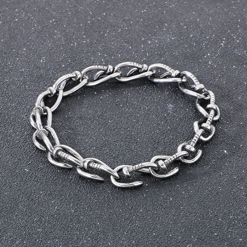 Planderful Everyday Genie Spiny Nail Bracelet for Men