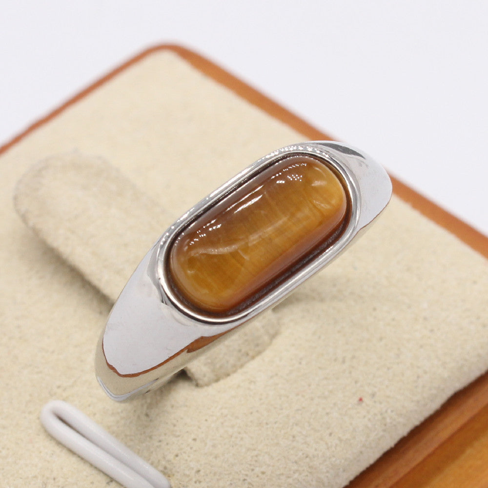 Planderful Titanium Steel Ring For Women Bold Statement Jewelry Everyday Genie Collection