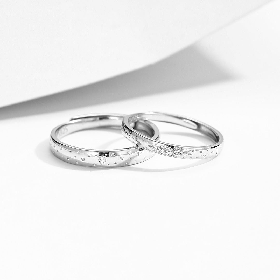 Minimalist Star S925 Sterling Silver Ring