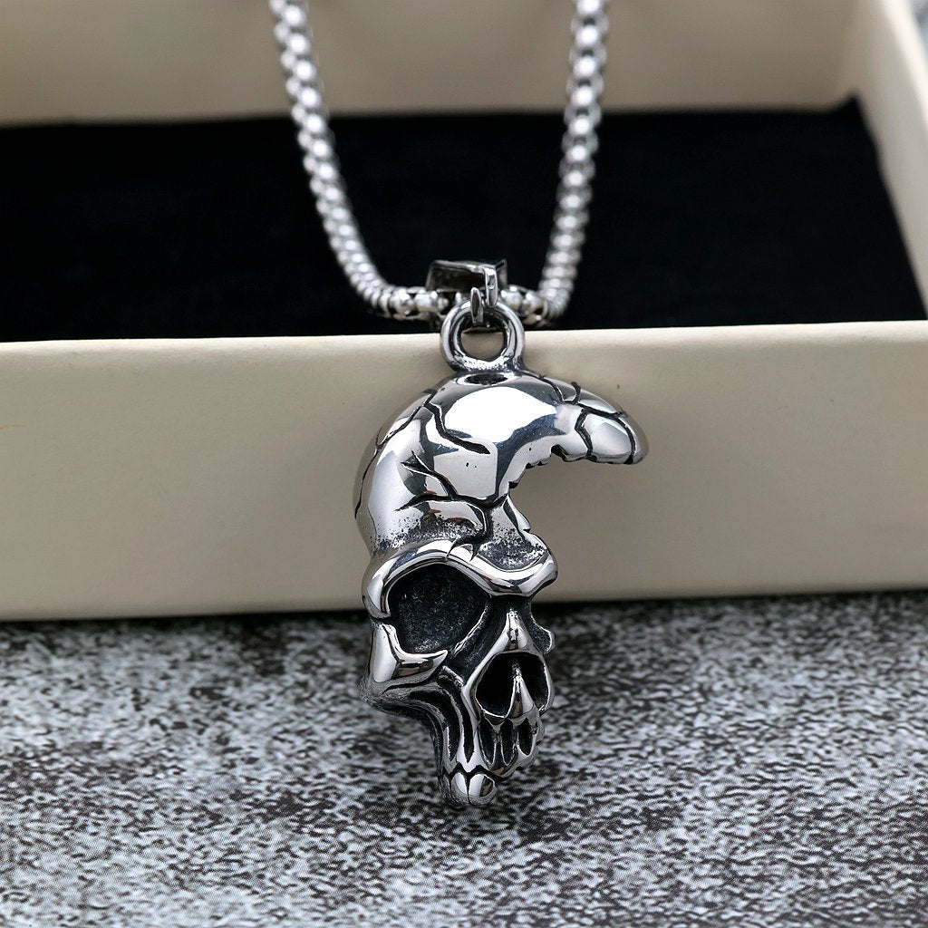 Punk Retro Stainless Steel Men's Pendant Necklace