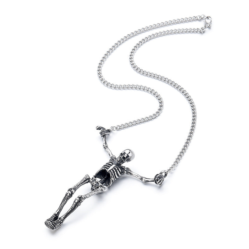 Steel Necklace – Statement Hip Hop Style
