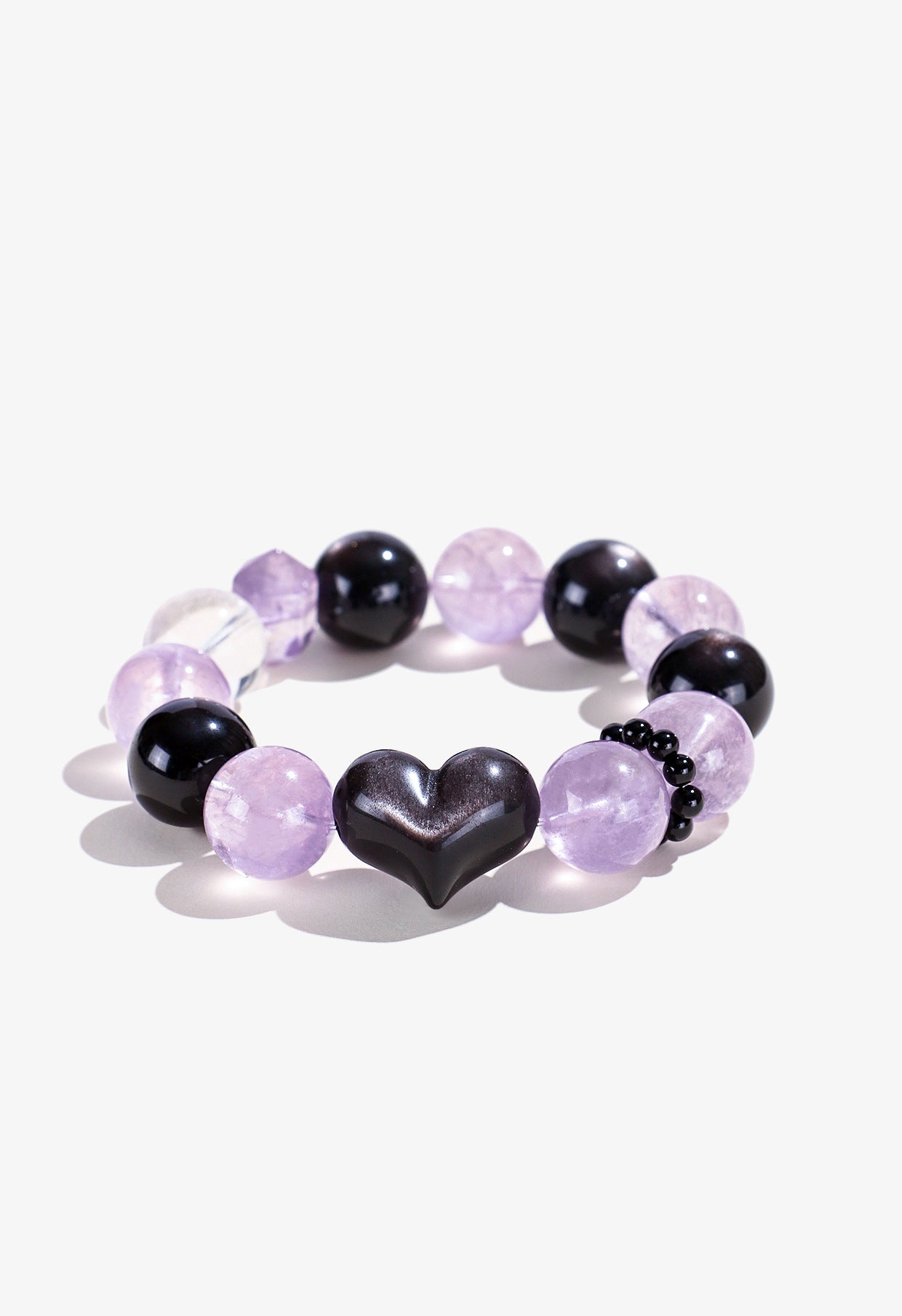 Planderful Fortune's Favor Bracelet – Premium Crystal and Obsidian Love Design