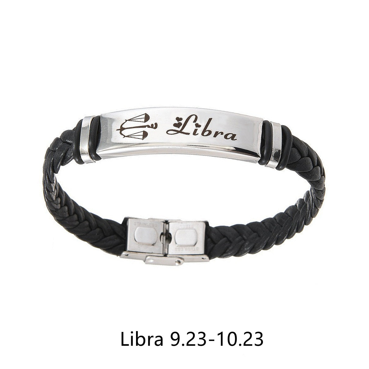 Planderful Twelve Constellations Leather Bracelet For Him