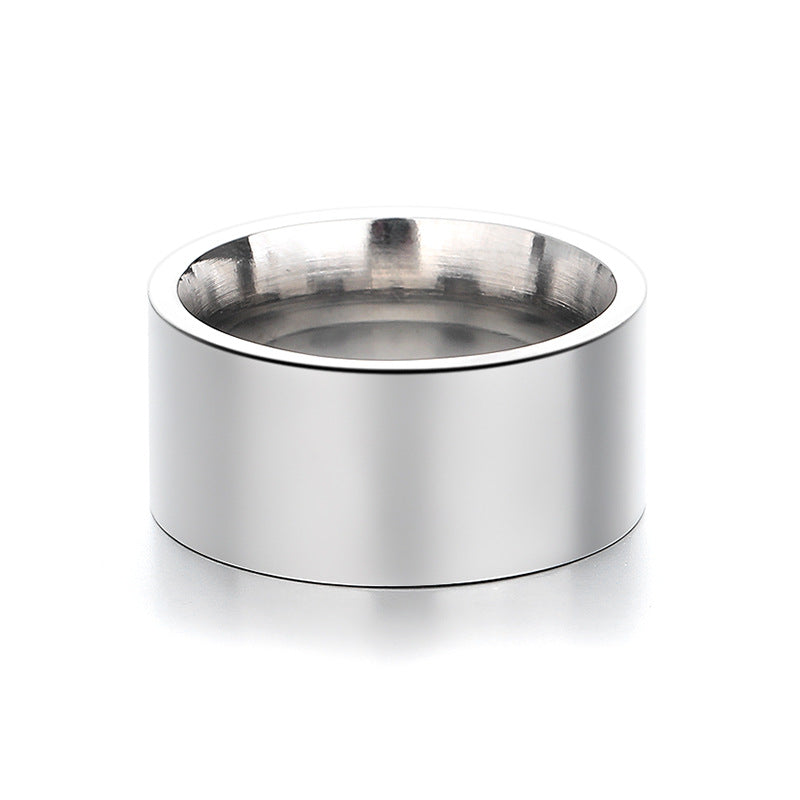 Steel Ring – Minimalist Wide Band