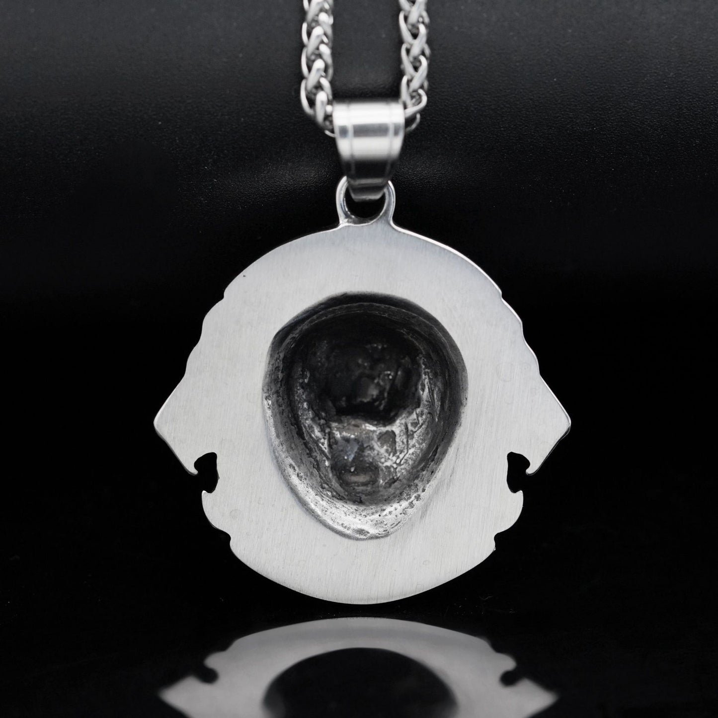 Planderful Lion Head Pendant Necklace Unisex Hip Hop Style Stainless Steel Gold Plated Bold Statement Jewelry