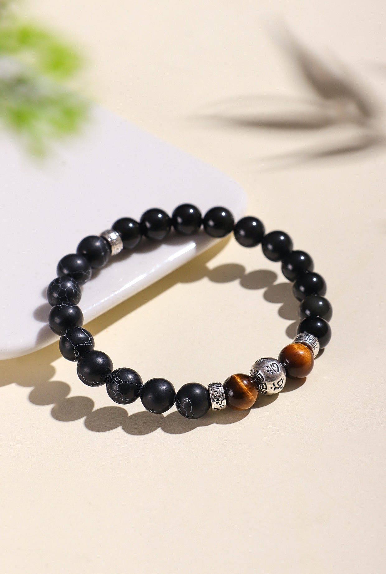 Planderful Fortune's Favor Bracelet – Natural Obsidian Gemstone for Wealth and Prosperity