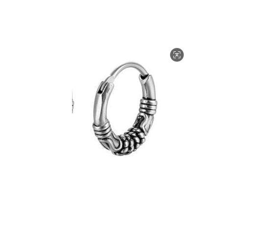 Geometric Punk Single Earrings — Gold or Silver