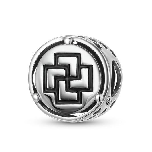 Planderful Jewelry Tursaansydän Beaded Pendant Bracelet