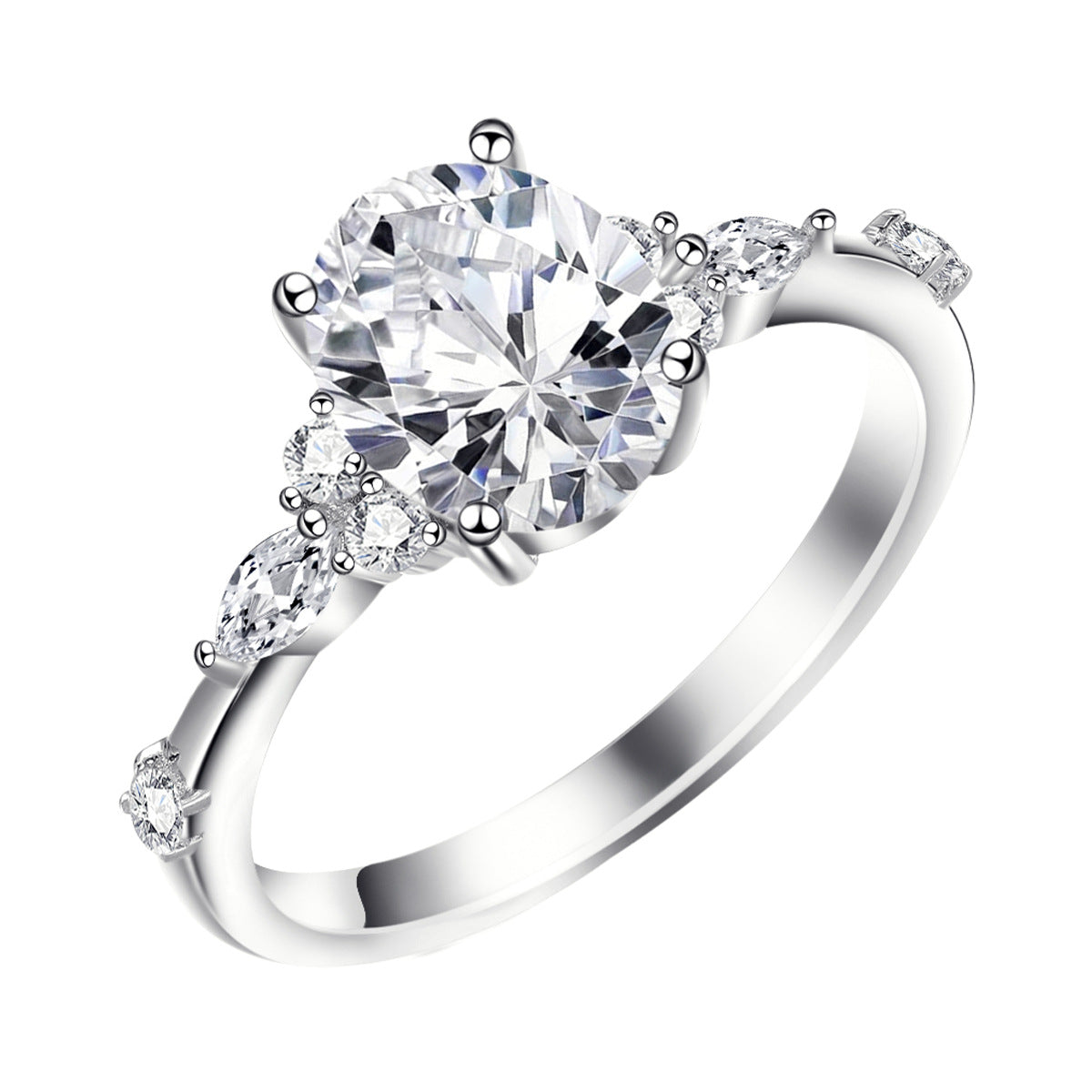 Fanxing Carat S925 Sterling Silver Ring