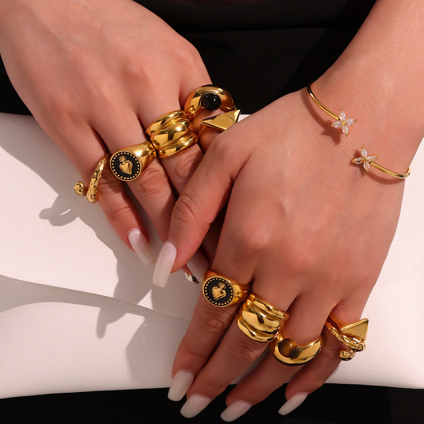 Planderful Titanium Color Ring Everyday Genie For Her