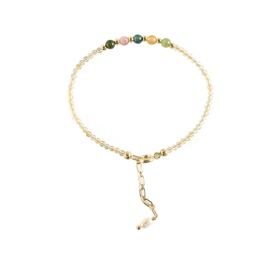 Tourmaline Citrine Bracelet