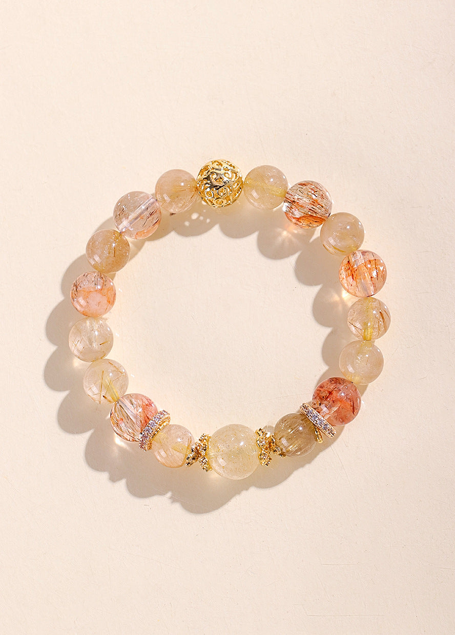 Planderful Fortune's Favor Bracelet – Elegant Crystal Beaded Design