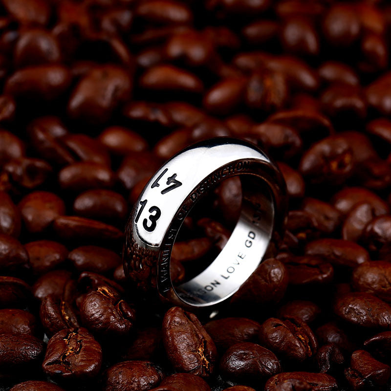 Wholesale Korean Titanium Steel 1314 Fashion Rings for Men and Women