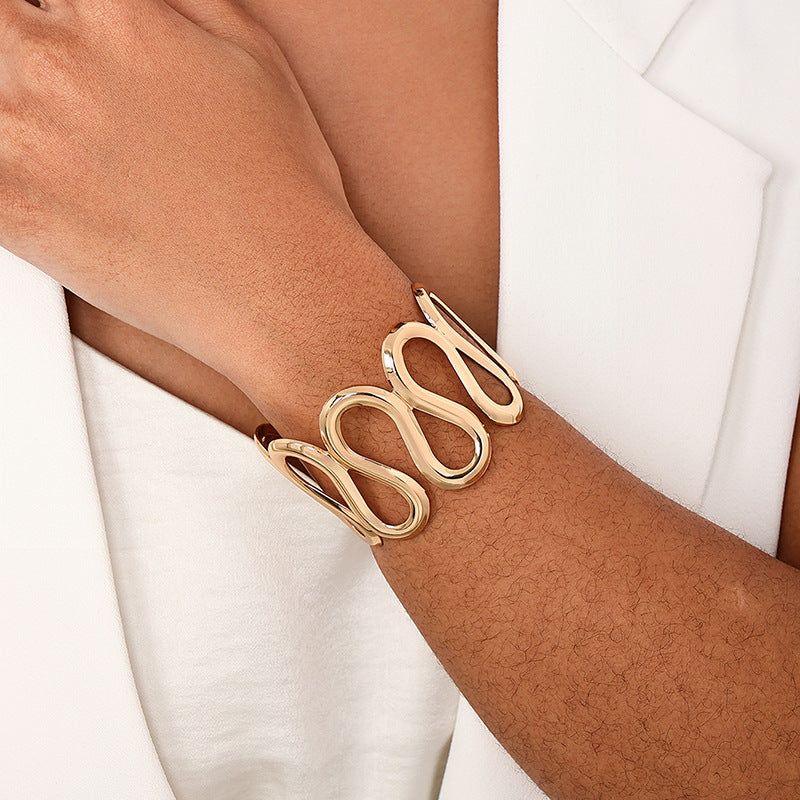 Elegant Vienna Verve Metal Bracelets for Women by Planderful