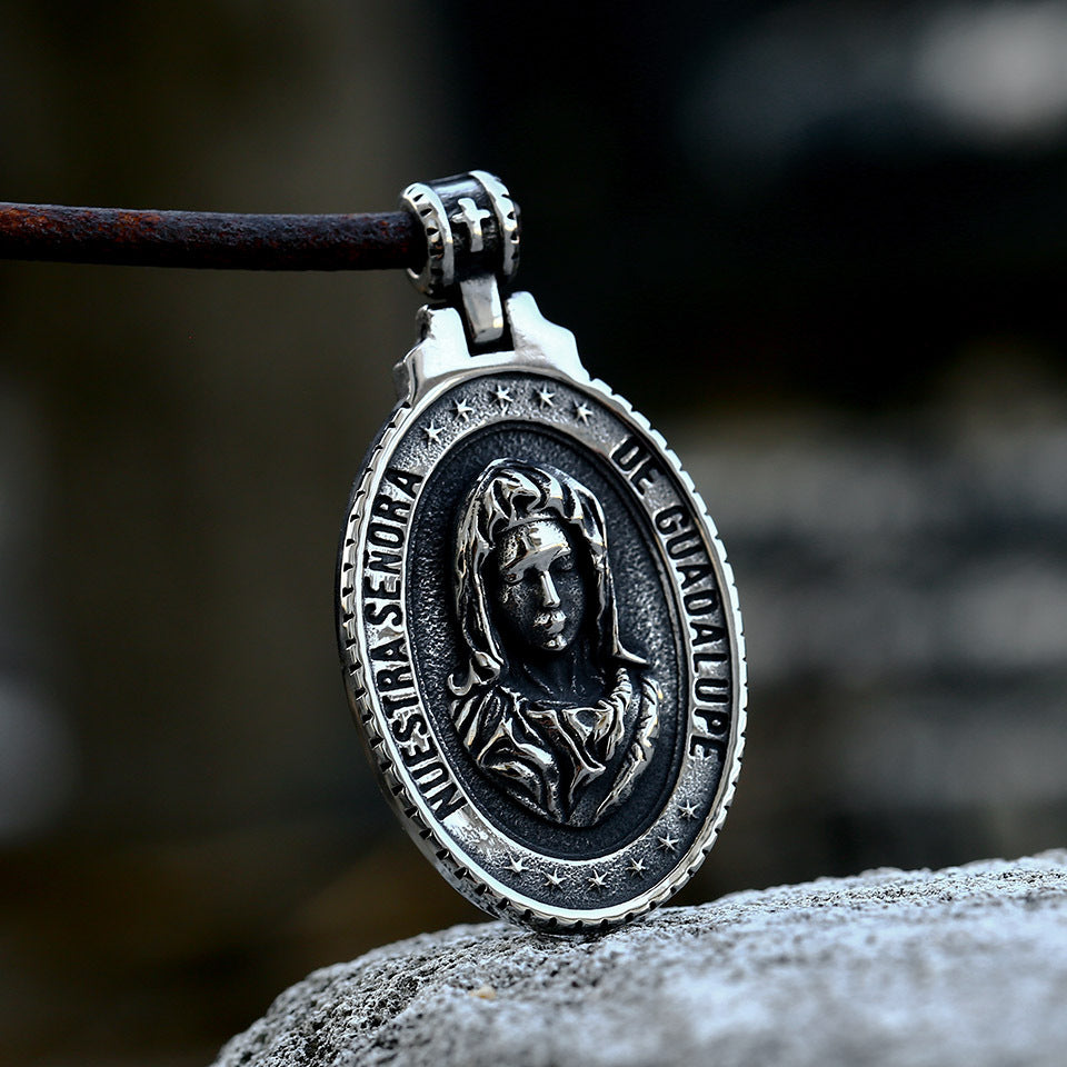 Stainless Steel Casting Fine Polishing Pendant Pendant – Steel Color Steel Titanium Steel Necklace