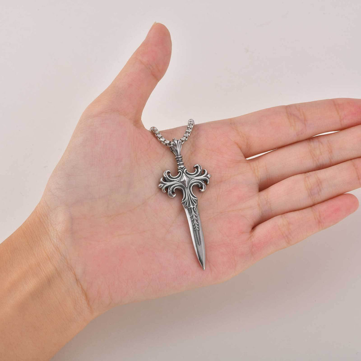 Gothic Zircon Pendant Necklace — Three Designs