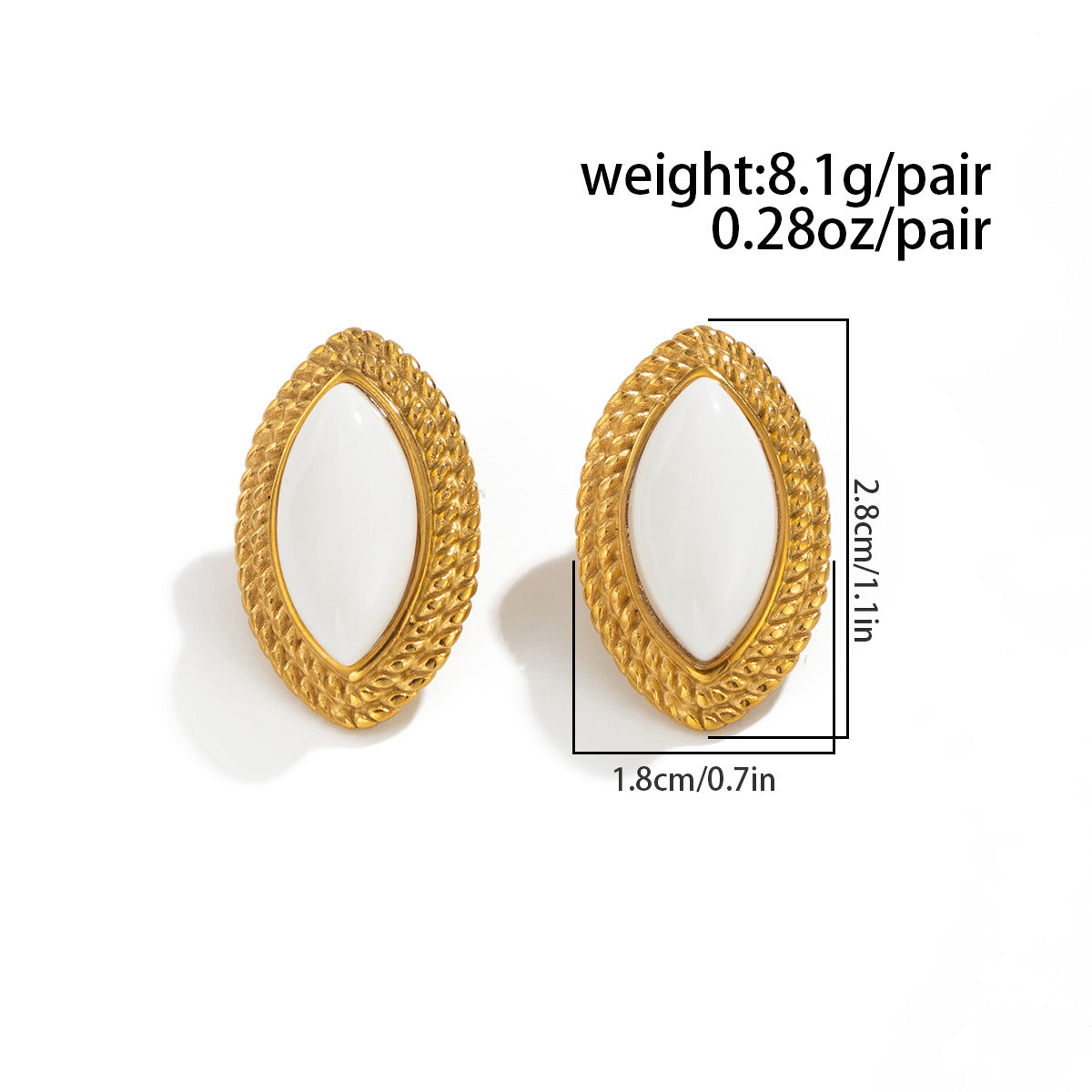 Planderful Vienna Verve Stainless Steel Stud Earrings Retro Lace Design For Women Statement Jewelry